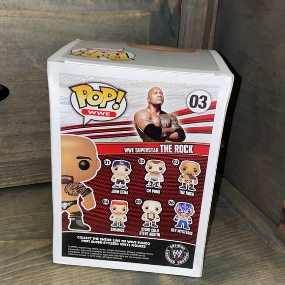 Funko pop the rock #03 vinyl figurine - Picture 4 of 8
